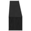 vidaXL Sestava TV skříněk Nástěnný 3 pcs Černý dub 80 x 30 x 30 cm