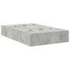 vidaXL Rám postele s úložným prostorem Betonově šedá 120 x 200 cm