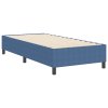 vidaXL Rám platformy Modrá 90 x 200 cm textil