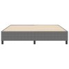 vidaXL Rám platformy Světle šedá 180 x 200 cm textil