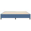 vidaXL Rám platformy Modrá 200 x 200 cm Žebrovaná látka