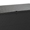 vidaXL Zahradní úložný box antracitový 120 x 56 x 63 cm PP ratan