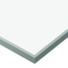 vidaXL Posuvné dveře ESG sklo a hliník 90 x 212 cm stříbrné