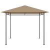 vidaXL Altán 3 x 3 x 2,7 m taupe 180 g/m²
