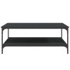 vidaXL Konferenční stolek černý 100 x 100 x 40 cm kompozitní dřevo