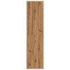 vidaXL Šatní skříň dub artisan 80 x 50 x 200 cm kompozitní dřevo