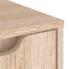 vidaXL Příborník VISNES dub sonoma 60x40x73 cm kompozitní dřevo