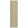 vidaXL Šatní skříň dub sonoma 82,5 x 51,5 x 180 cm kompozitní dřevo