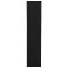 vidaXL Kancelářská skříň černá 90 x 40 x 180 cm ocel