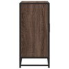 vidaXL Příborník hnědý dub 68 x 35 x 76 cm kompozitní dřevo a kov