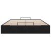 vidaXL Osmanský rám postele bez matrací černá 140x200 cm samet