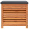 vidaXL Zahradní úložný box 60 x 50 x 55 cm masivní eukalyptové dřevo