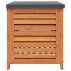 vidaXL Zahradní úložný box 60 x 50 x 55 cm masivní eukalyptové dřevo