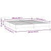 vidaXL Postel Box Spring bez matrace růžová 200x210 cm samet