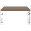 vidaXL Altán ke zdi 4 x 3 x 2,5 m taupe
