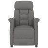 vidaXL křeslo Tmavě šedá Mikrovlákno