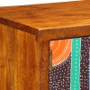 vidaXL Skříň na obuv Hnědá 90 x 35 x 55 cm Masivní akáciové dřevo