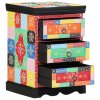 vidaXL Skříň se zásuvkami Vícebarevný 40 x 40 x 60 cm