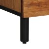 vidaXL Vysoký bufet Přírodní 60 x 33,5 x 100 cm Masivní akátové dřevo