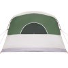 vidaXL Stany se střechou Zelená 576 x 325 x 213 cm Polyester