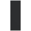 vidaXL Rohož Jiný Černá 120 x 350 cm Polyamid a PVC