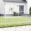 vidaXL Zahradní plot WOERDEN 6 ks 10,2 x 1 m Práškově lakovaná ocel