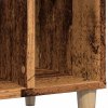 vidaXL Skříňka na LP desky old wood 100 x 38 x 48 cm kompozitní dřevo