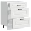 vidaXL Kuchyňská spodní skříňka "Kalmar" bílý kompozitní dřevo