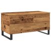 vidaXL Konferenční stolek old wood 90 x 44,5 x 45 cm kompozitní dřevo