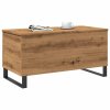 vidaXL Konferenční stolek dub artisan 90x44,5x45 cm kompozitní dřevo
