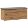 vidaXL Úložná lavice řemeslná dubová 102 x 42 x 45 cm, konstrukční dřevo