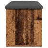 vidaXL Úložná lavice starého dřeva 102x42x45 cm Engineered Wood