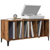 vidaXL Skříňka na LP desky old wood 100 x 38 x 48 cm kompozitní dřevo