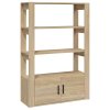 vidaXL Příborník dub sonoma 80x30x119,5 cm kompozitní dřevo