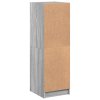 vidaXL Highboard se skleněnými dvířky šedý sonoma 35 x 37 x 109 cm