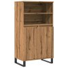 vidaXL Skříň highboard dub artisan 60 x 36 x 110 cm kompozitní dřevo
