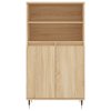vidaXL Skříň highboard dub sonoma 60 x 36 x 110 cm kompozitní dřevo