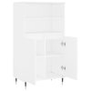 vidaXL Skříň highboard bílá 60 x 36 x 110 cm kompozitní dřevo