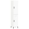 vidaXL Skříň highboard bílá 34,5 x 34 x 180 cm kompozitní dřevo