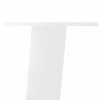 vidaXL Nohy konzolového stolku 4 ks bílé 72 cm ocelové