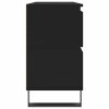 vidaXL Koupelnová skříňka černá 80 x 33 x 60 cm kompozitní dřevo