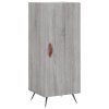 vidaXL Skříň highboard šedá sonoma 34,5 x 34 x 180 cm kompozitní dřevo