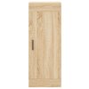 vidaXL Skříň highboard dub sonoma 34,5 x 34 x 180 cm kompozitní dřevo