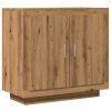 vidaXL Příborník dub artisan 80x40x75 cm kompozitní dřevo