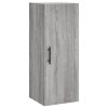 vidaXL Skříň highboard šedá sonoma 34,5 x 34 x 180 cm kompozitní dřevo