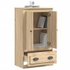 vidaXL Skříň highboard dub sonoma 60 x 35,5 x 103,5 kompozitní dřevo