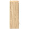 vidaXL Skříň highboard dub sonoma 60 x 35,5 x 103,5 kompozitní dřevo