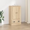 vidaXL Skříň highboard dub sonoma 60 x 35,5 x 103,5 kompozitní dřevo