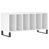 vidaXL Skříňka na LP desky bílá 100 x 38 x 48 cm kompozitní dřevo