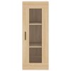 vidaXL Skříň highboard dub sonoma 34,5 x 34 x 180 cm kompozitní dřevo